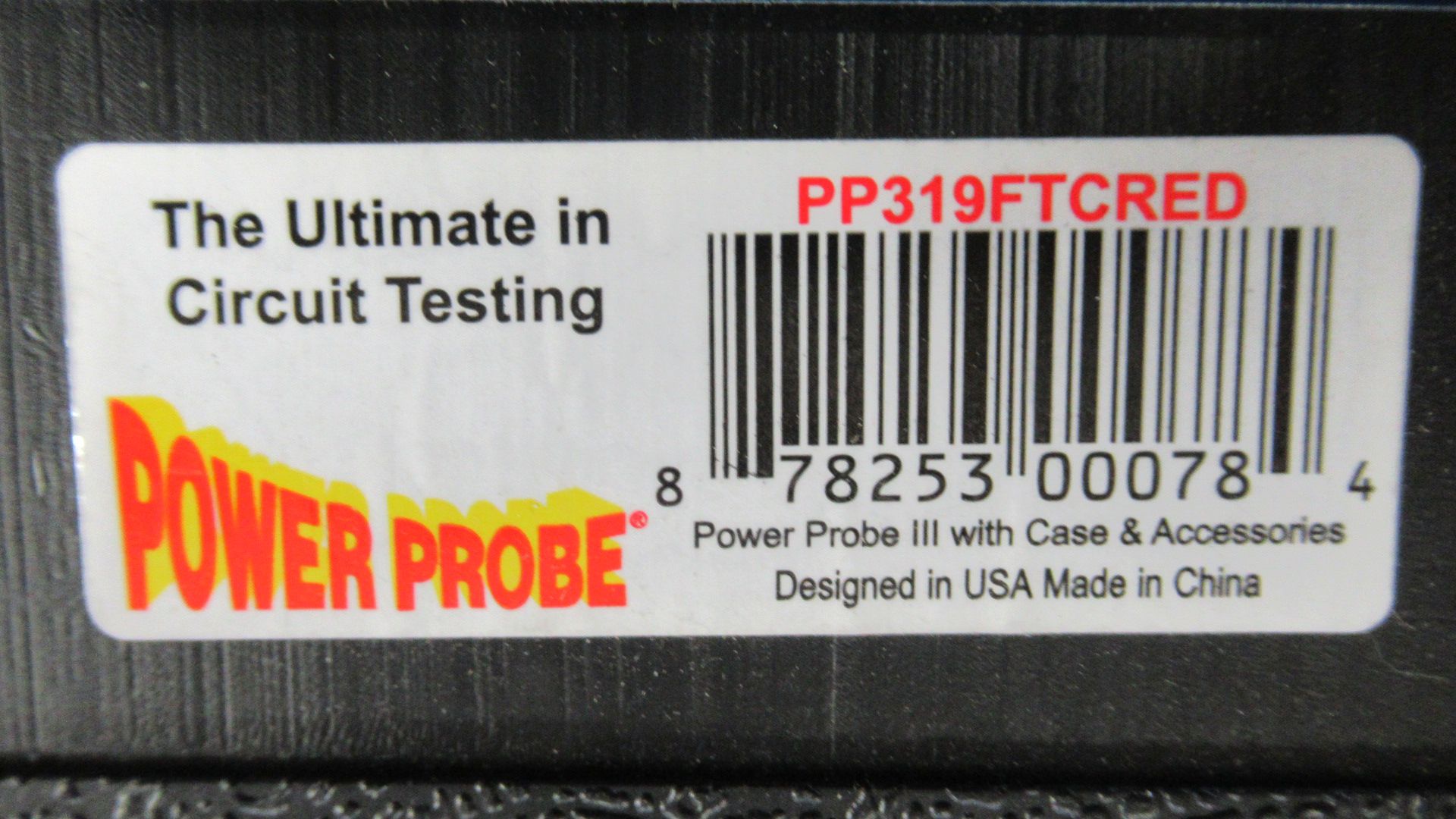 POWER PROBE lll CIRCUIT TESTER PP319FTCRED - Image 2 of 2