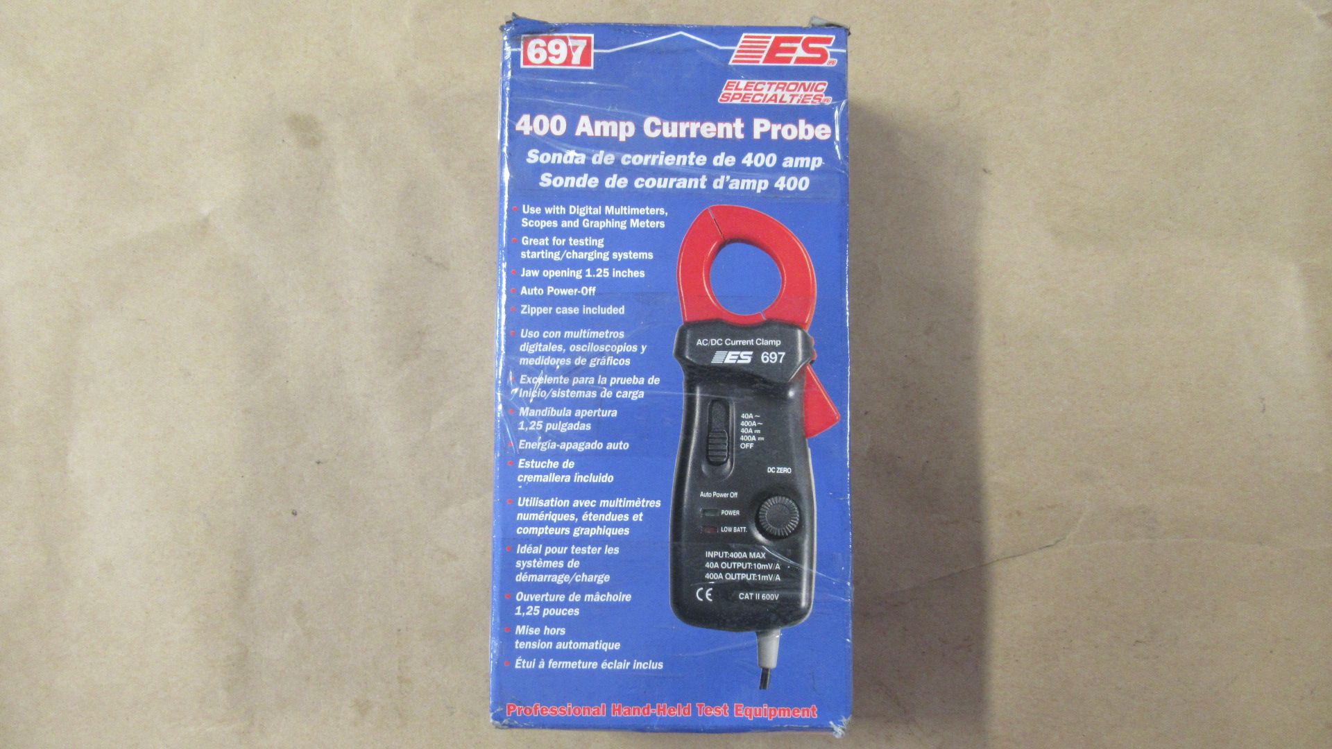 400 AMP CURRENT PROBE ES-697