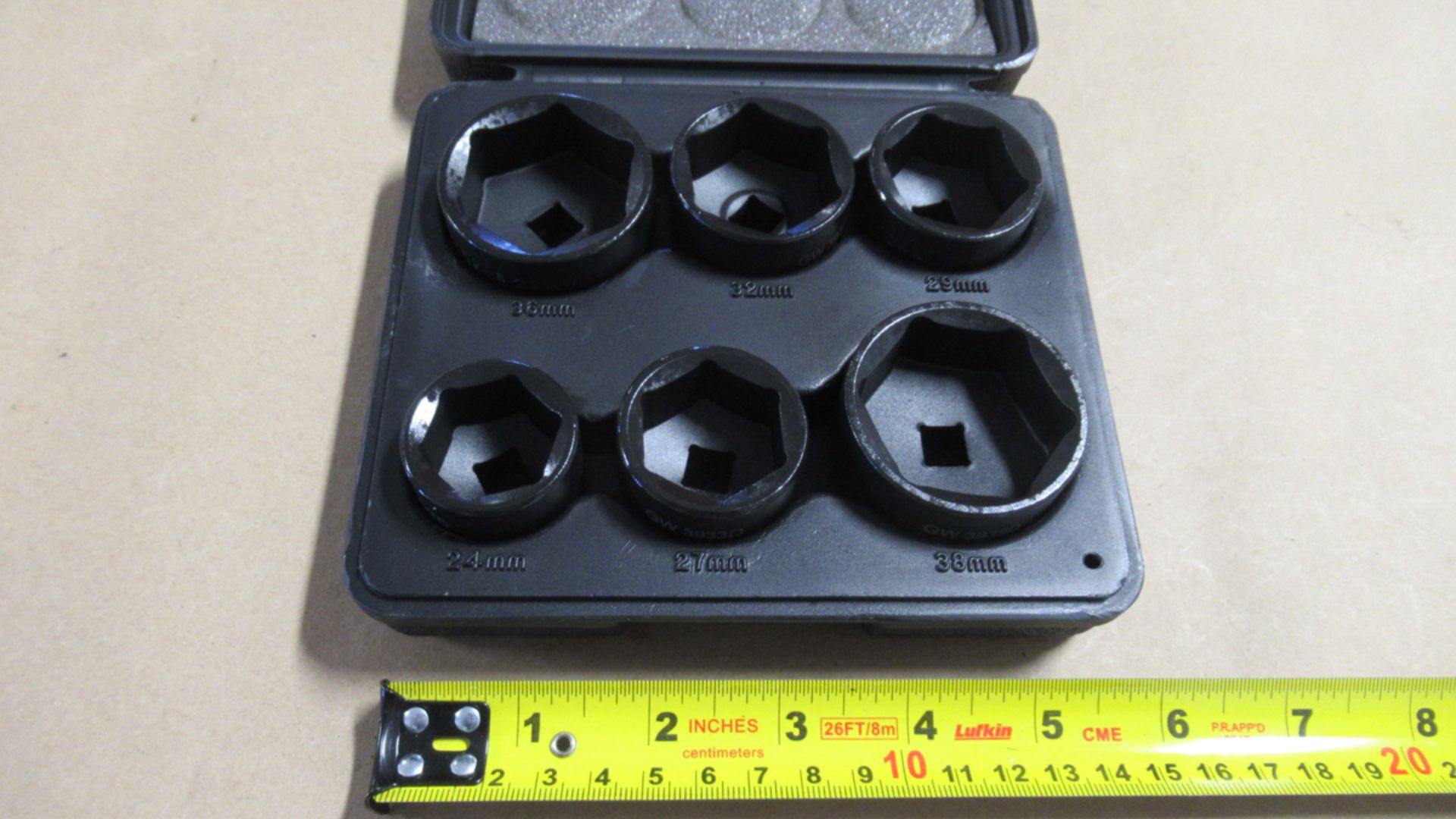 6 PC OIL FILTER CANISTER SOCKET SET 3/8" dr GW 41890