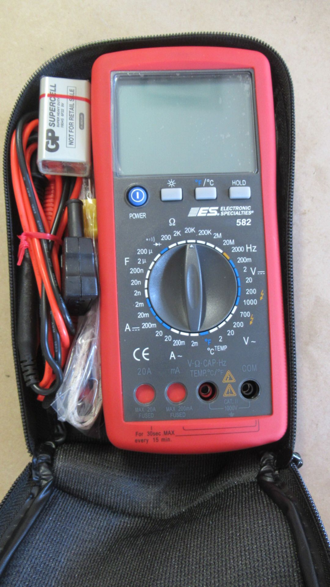 DELUX AUTOMOTIVE METER ESI-585