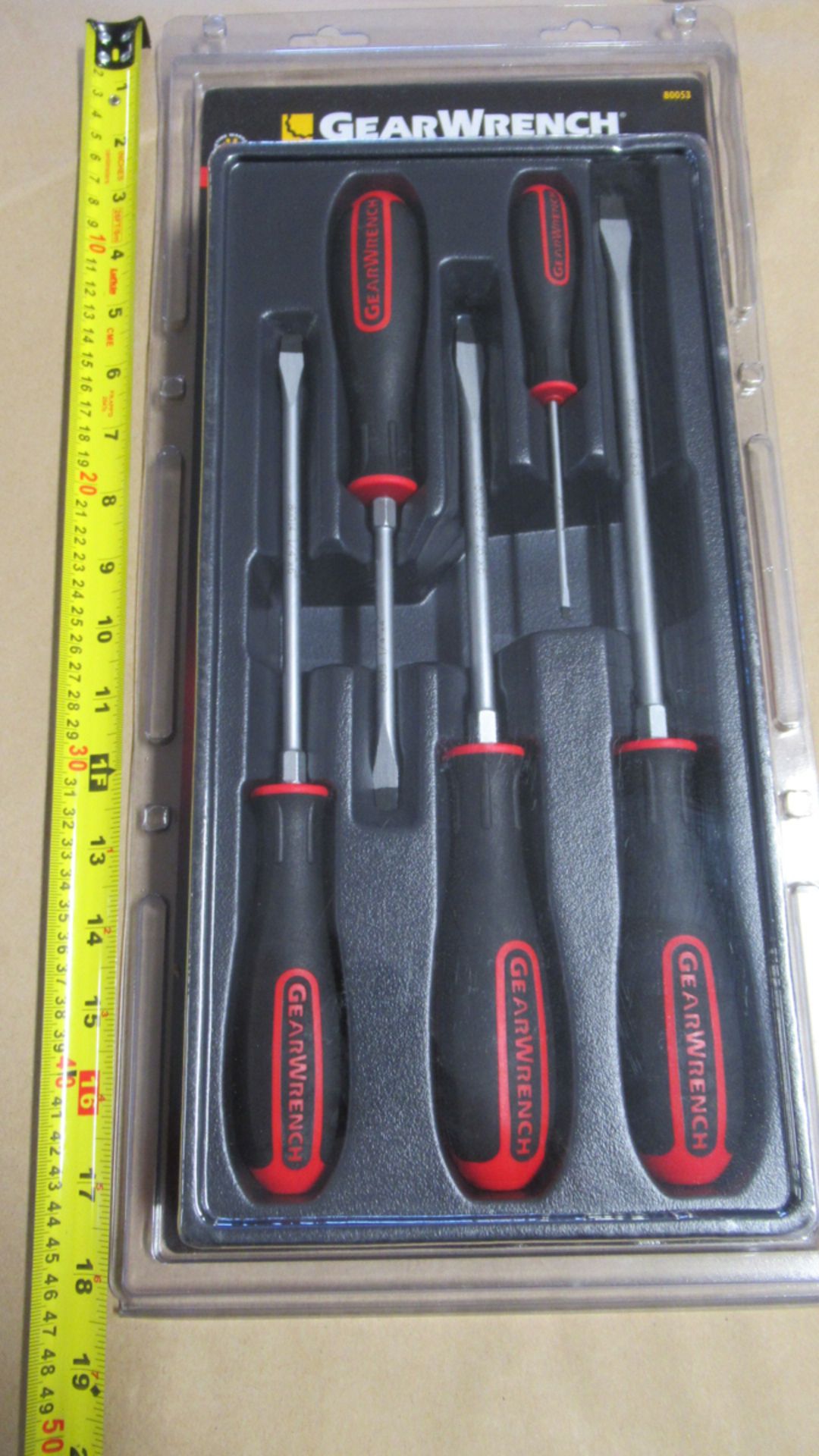 5 PC SLOTTED SCREWDRIVER SET GW 80053