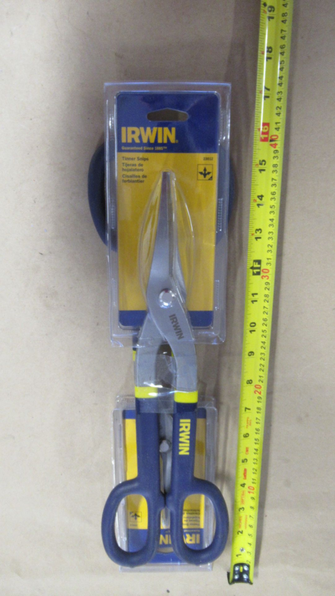 TINNER SNIPS SCISSORS IRWIN 23012