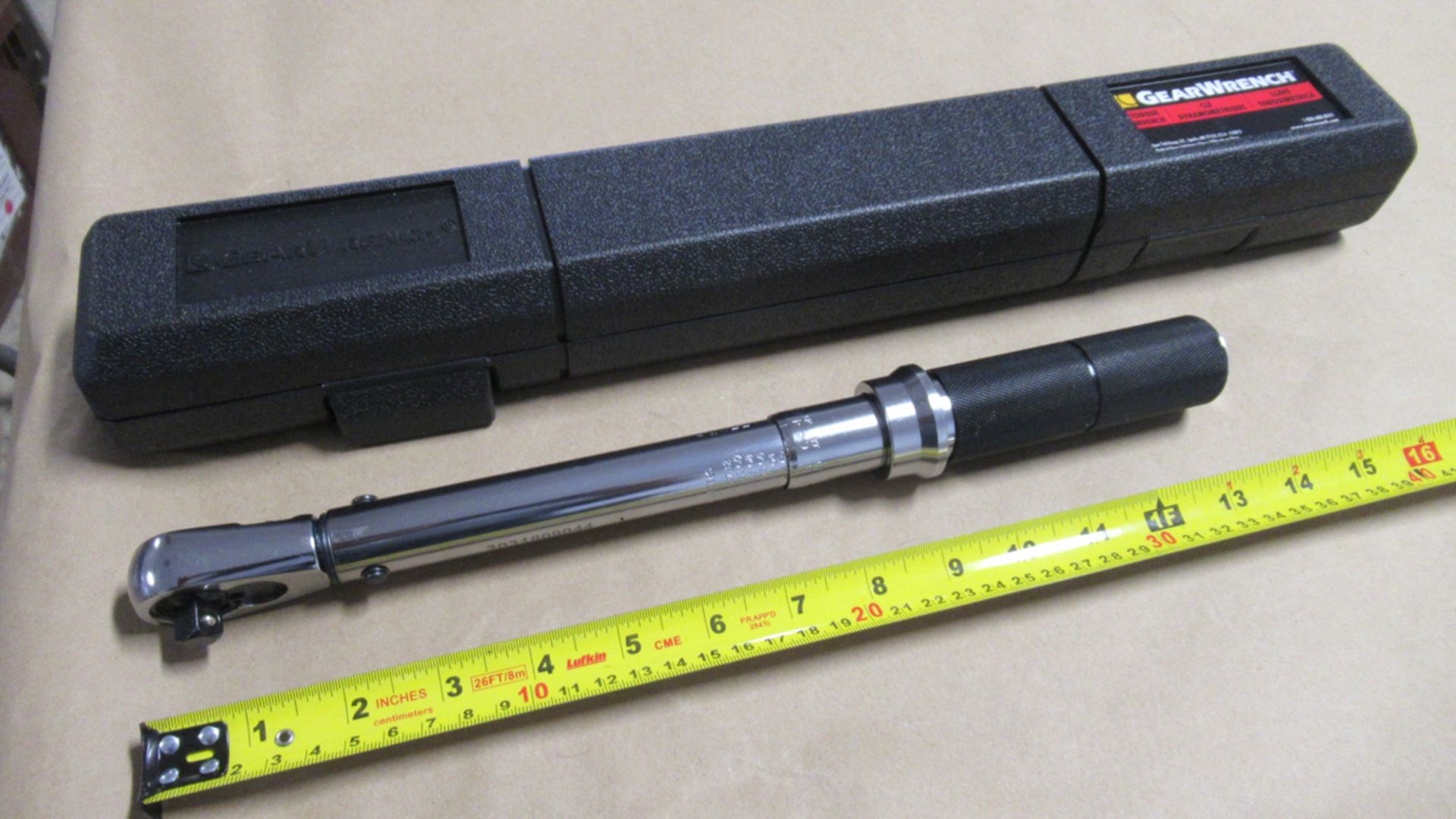 3/8" dr TORQUE WRENCH 30-250 ft-lbs GW 85061