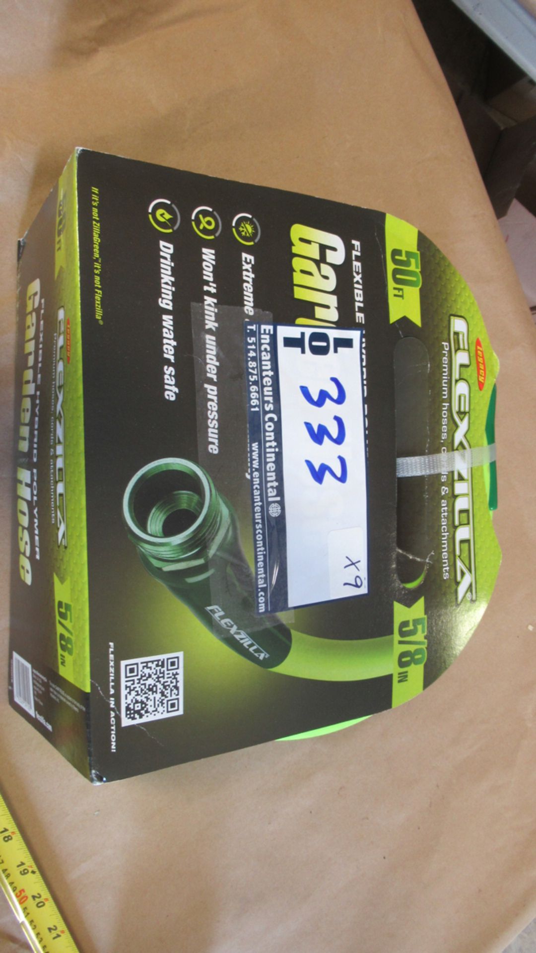 5/8"x50' GARDEN HOSE LEGACY FLEXZILLA HFZG550YW