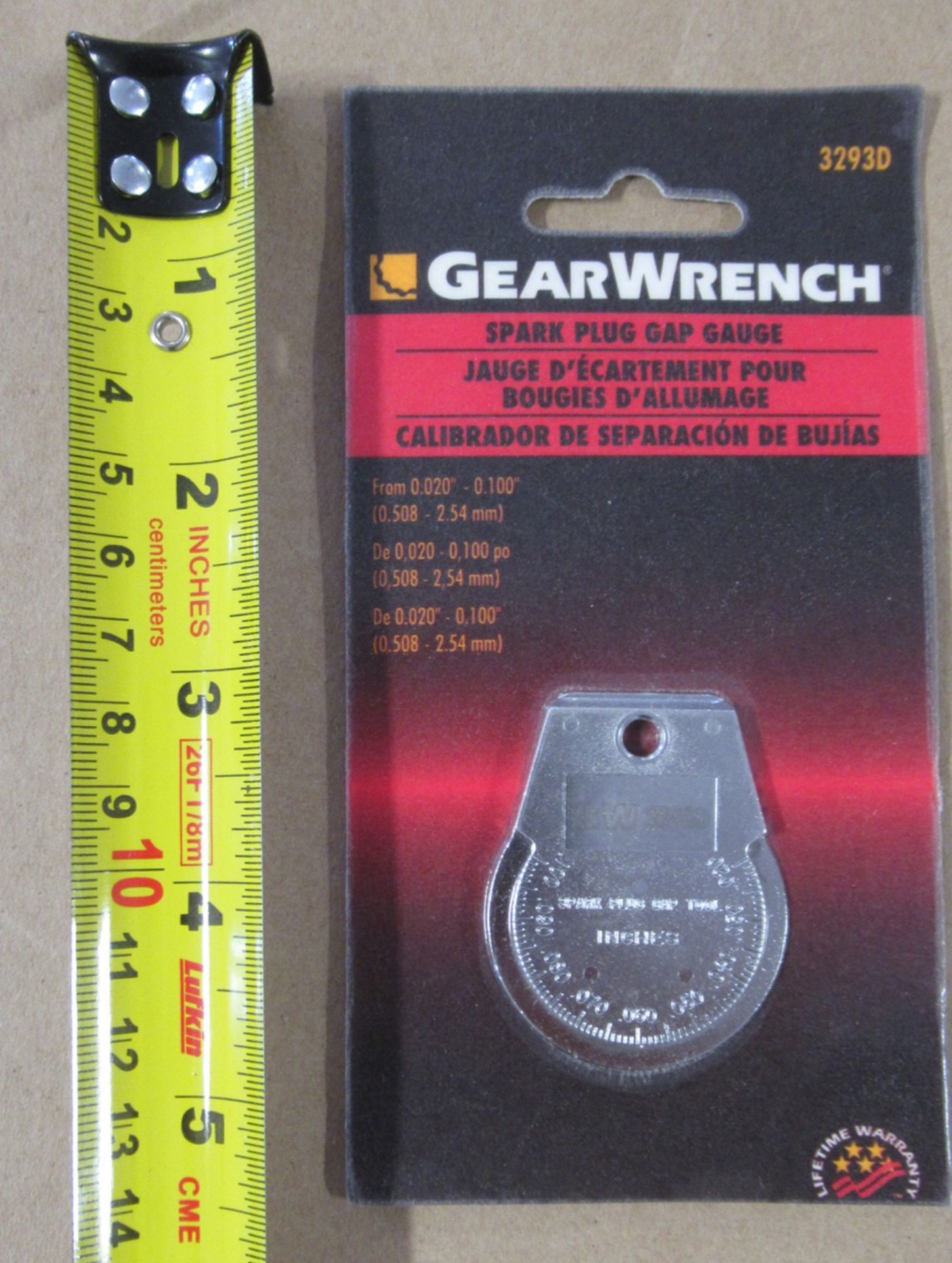 SPARK PLUG GAP GUAGE GW 3293D