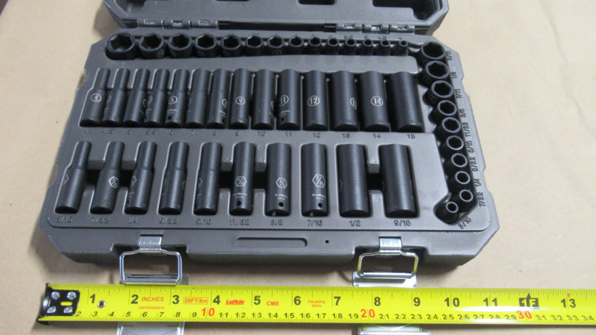 48 PC METRIC/SAE IMPACT SOCKET SET GW