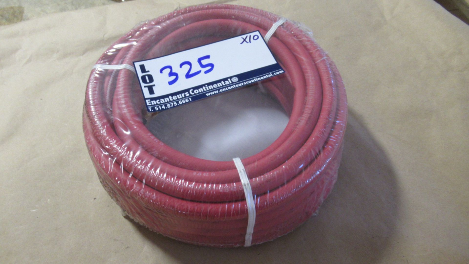 3/8"x50' 2-SPIRAL RUBBER AIR HOSE GOODYEAR ATD-8151