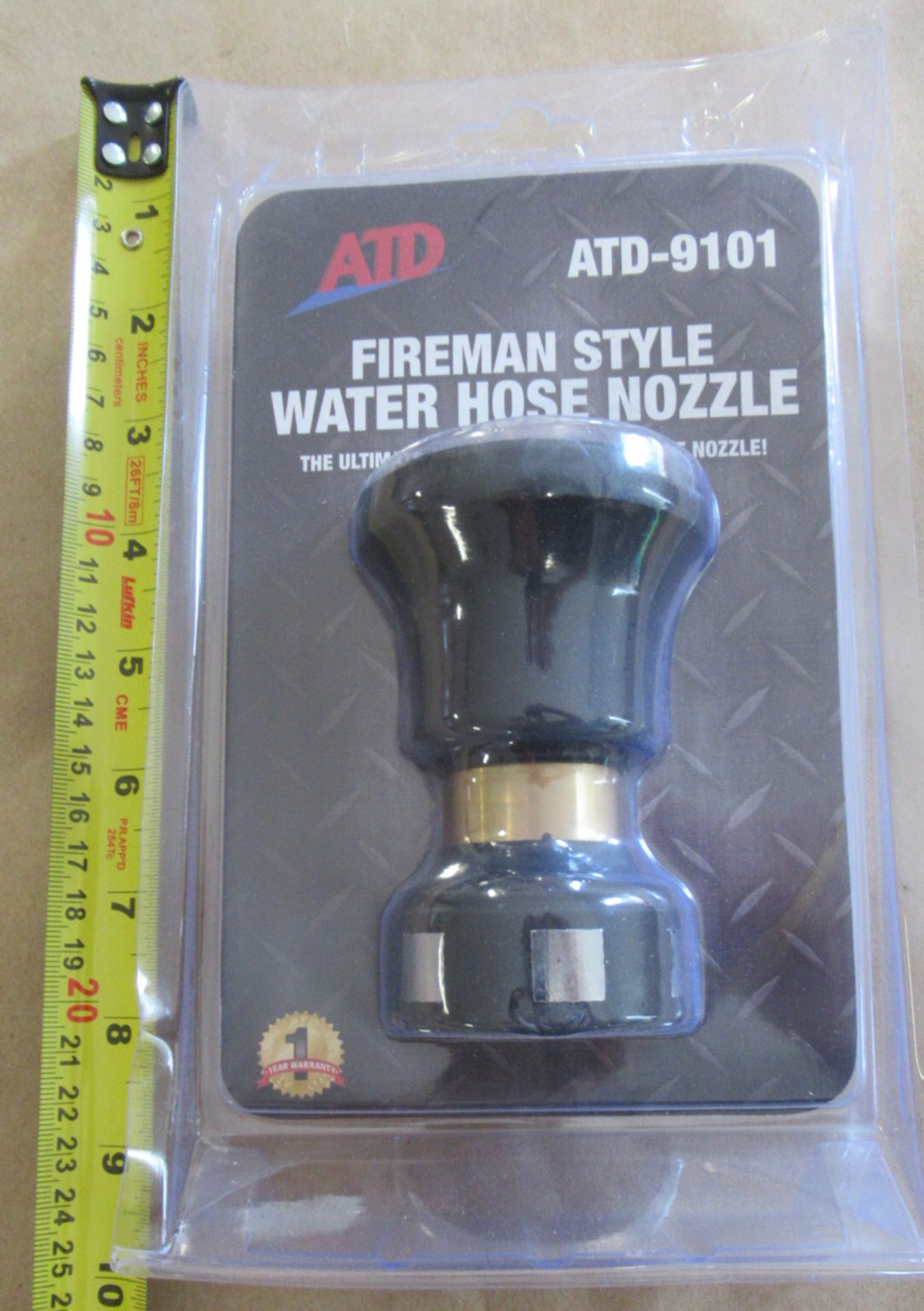 FIREMAN STYLE WATER HOSE NOZZLE ATD-9101