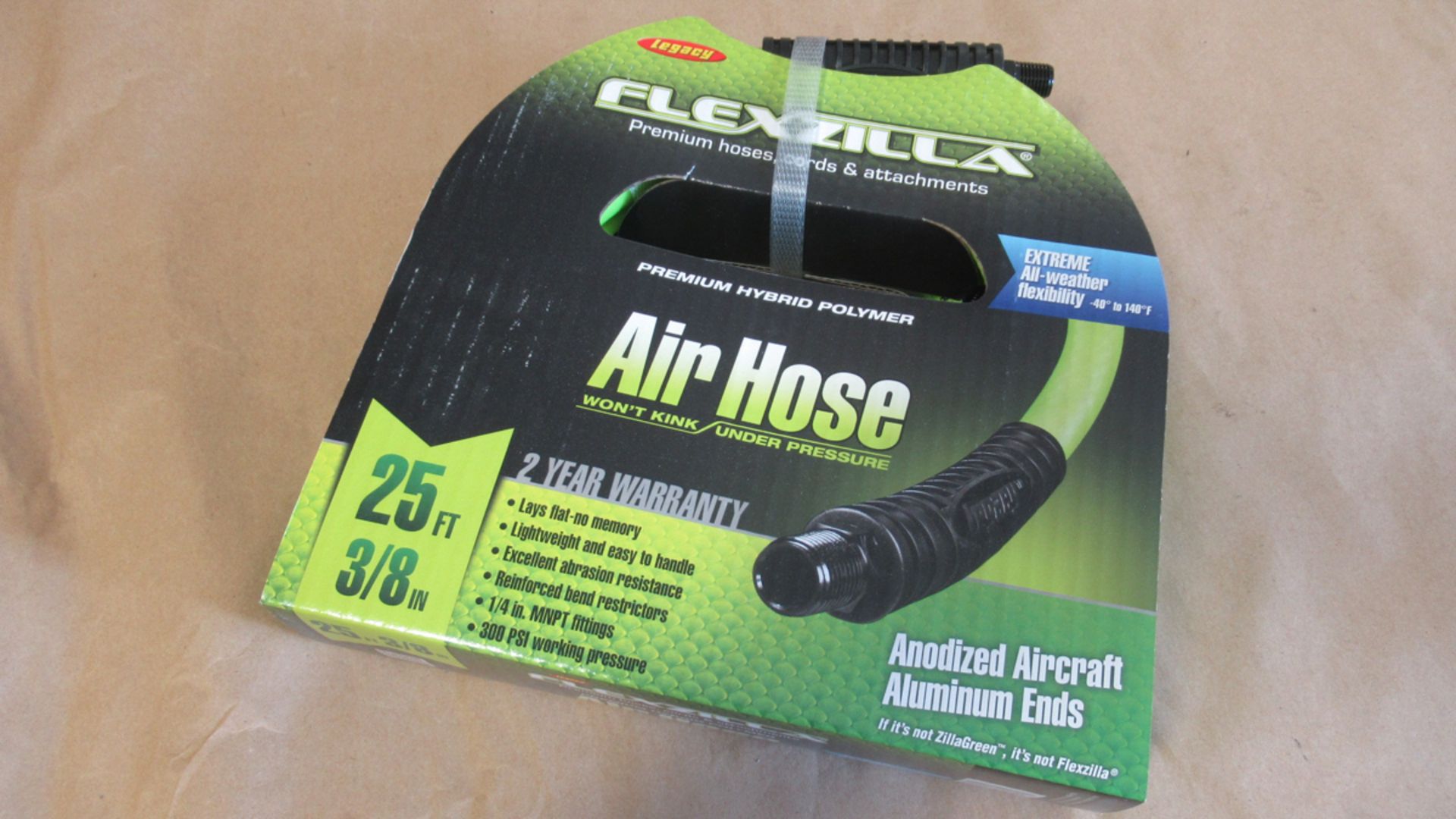 3/8"x25' AIR HOSE LEGACY FLEXZILLA HFZ3825YW2