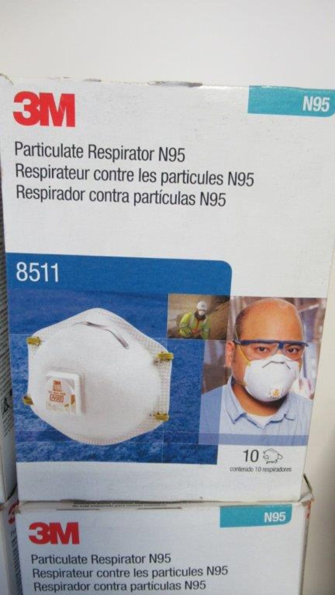 PARTICULATE RESPIRATOR N95, 3M 8511