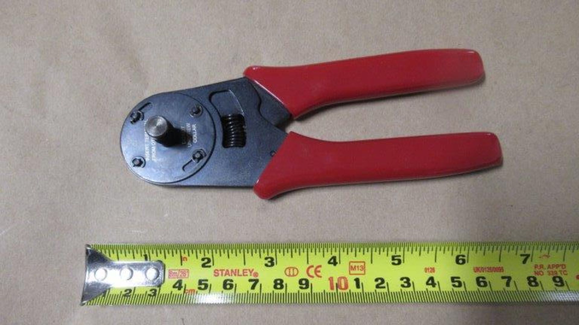 TERMINAL CRIMPER, 14/16/18AWG,