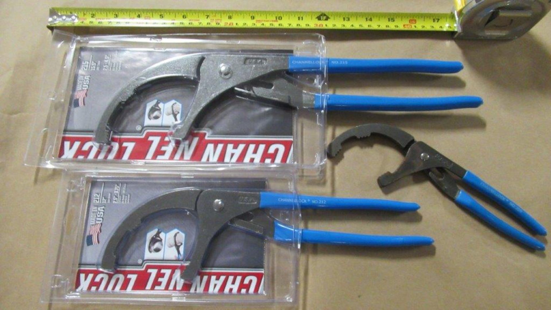 SETS OF OIL FILTER/PVC PLIERS, (3 pcs/SET) CL-209, 212 & 215