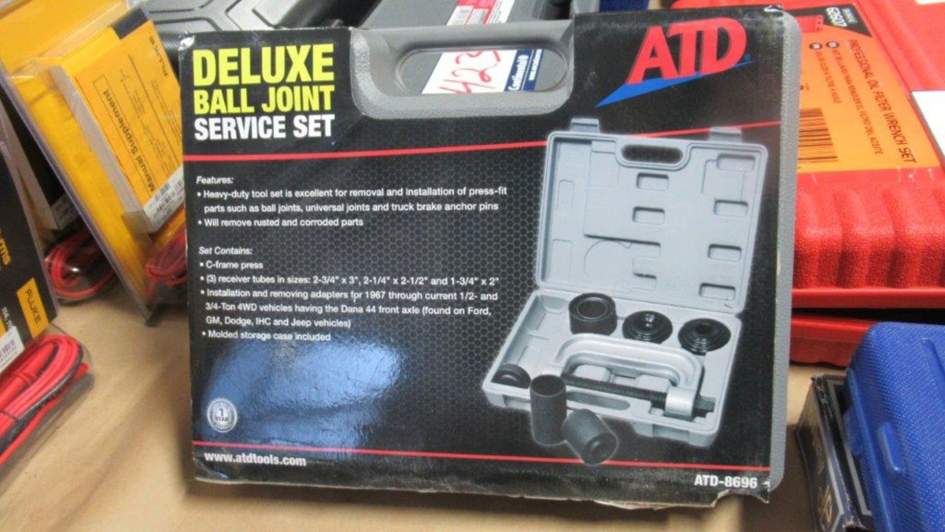 DELUXE BALL JOINT SERVICE SET, ATD-8696