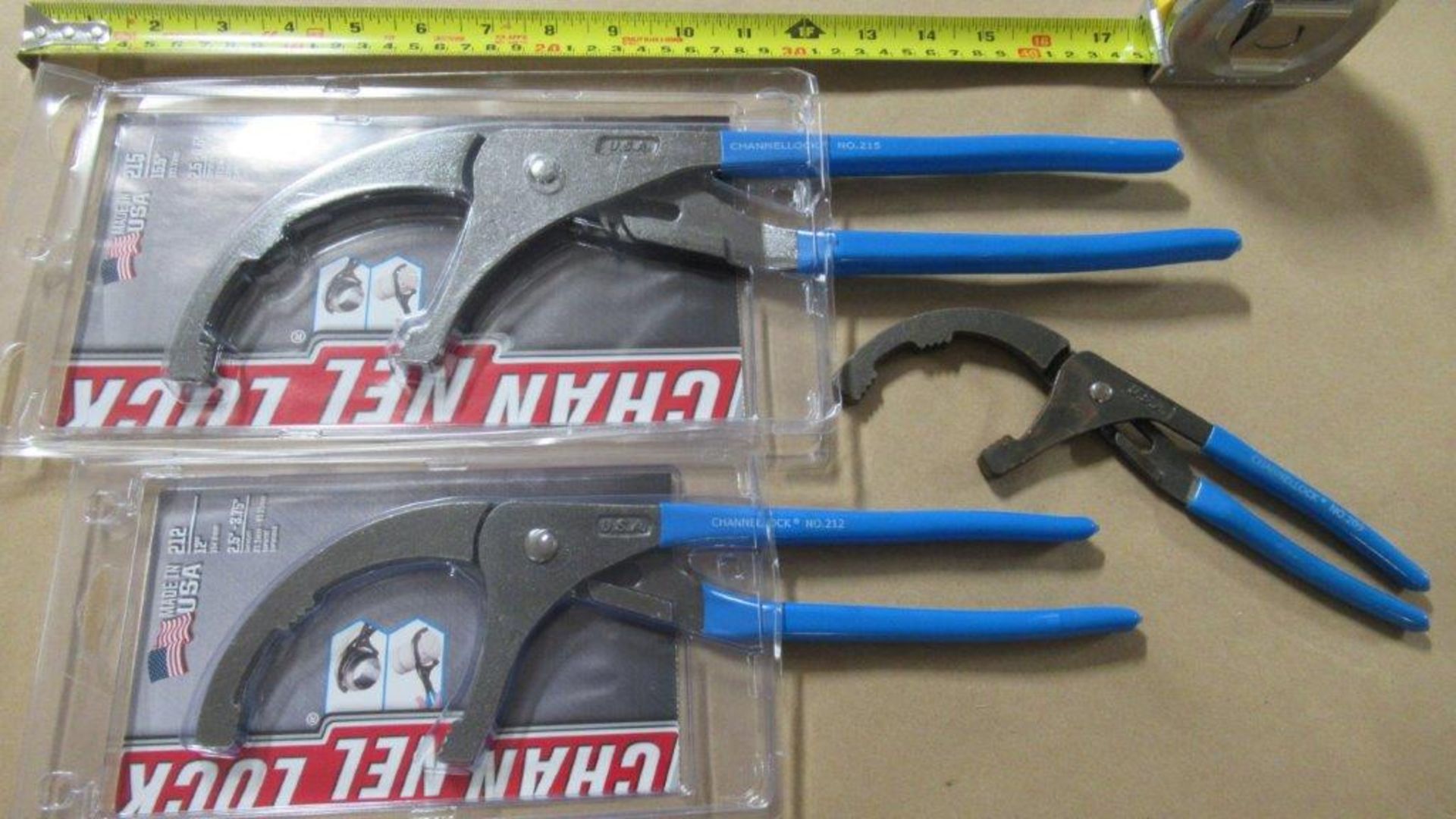 SETS OF OIL FILTER/PVC PLIERS, (3 pcs/SET) CL-209, 212 & 215