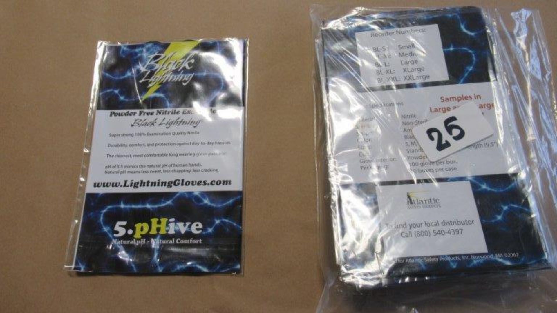 ASST. 265 SAMPLES OF NITRATE POWDER-FREE GLOVES, MICROFLEX M - Image 2 of 2