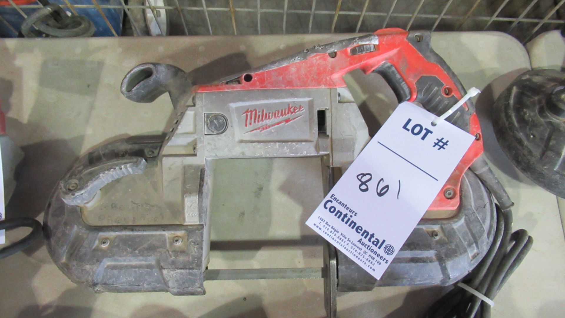 MILWAUKEE 6232-20 DEEP CUT ELECTRIC BAND SAW