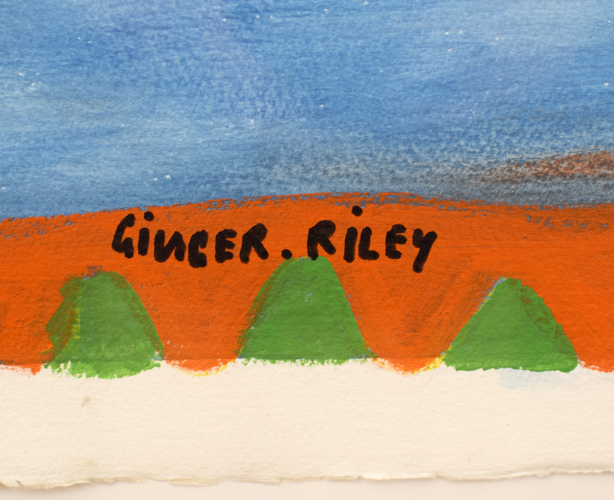 Ginger Munduwalawala Riley (c.1936-2002) Angry Bulukbun - Image 5 of 5