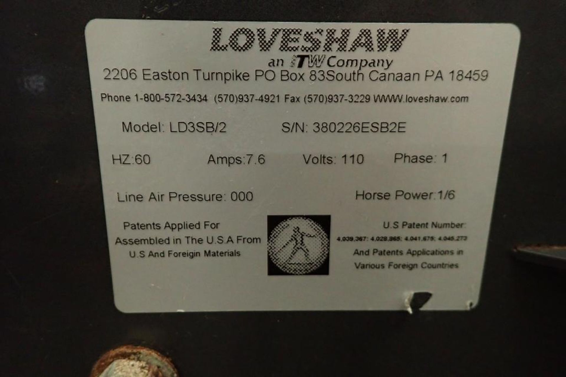 Little David case taper, Model LD3SB/2, SN 380226ESB2E, no tape heads. **Rigging Fee: $75** - Image 6 of 6