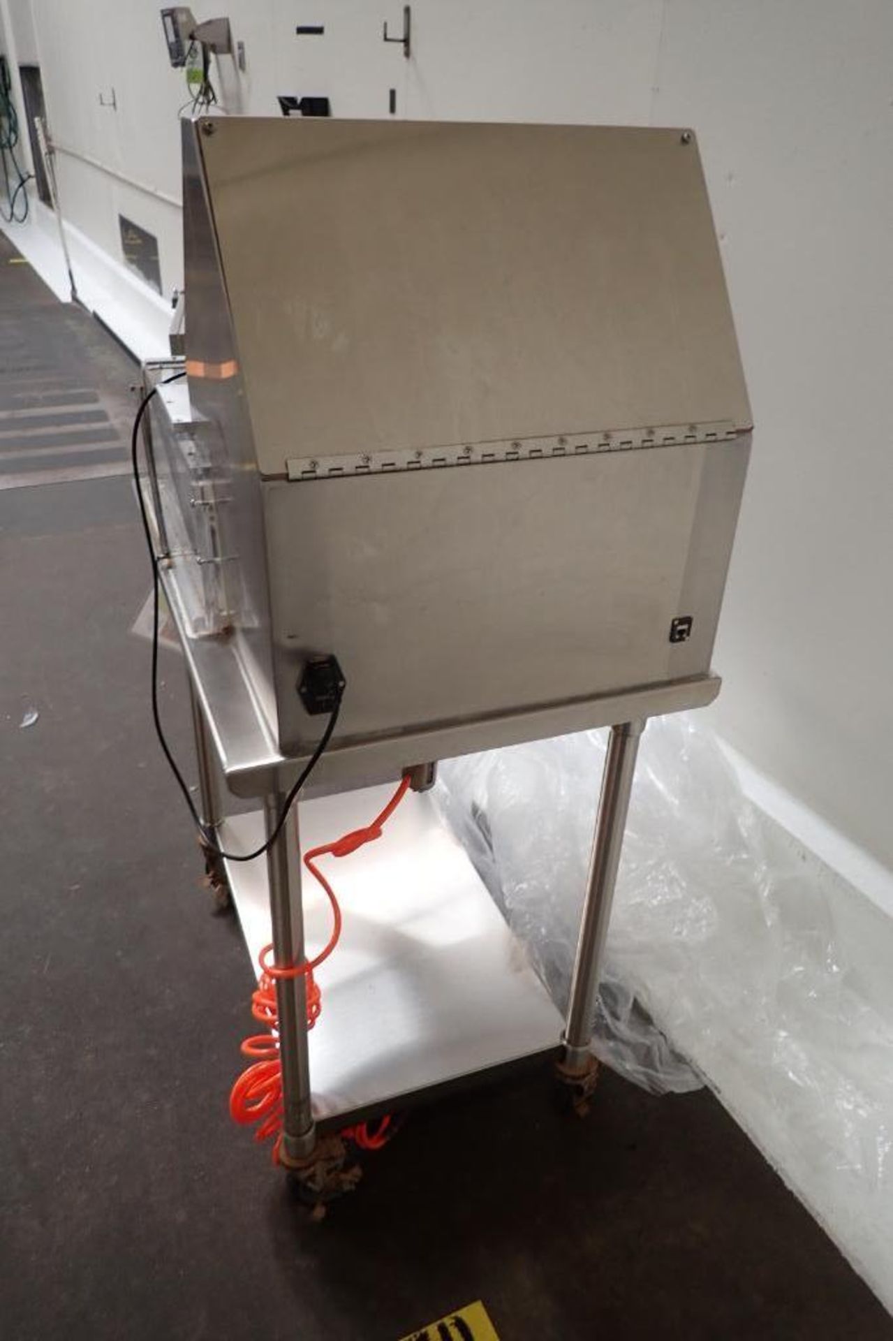 Gemco vacuum burst tester, Model SIV III, SN: 263, on SS cart. **Rigging Fee: $75** - Image 6 of 8