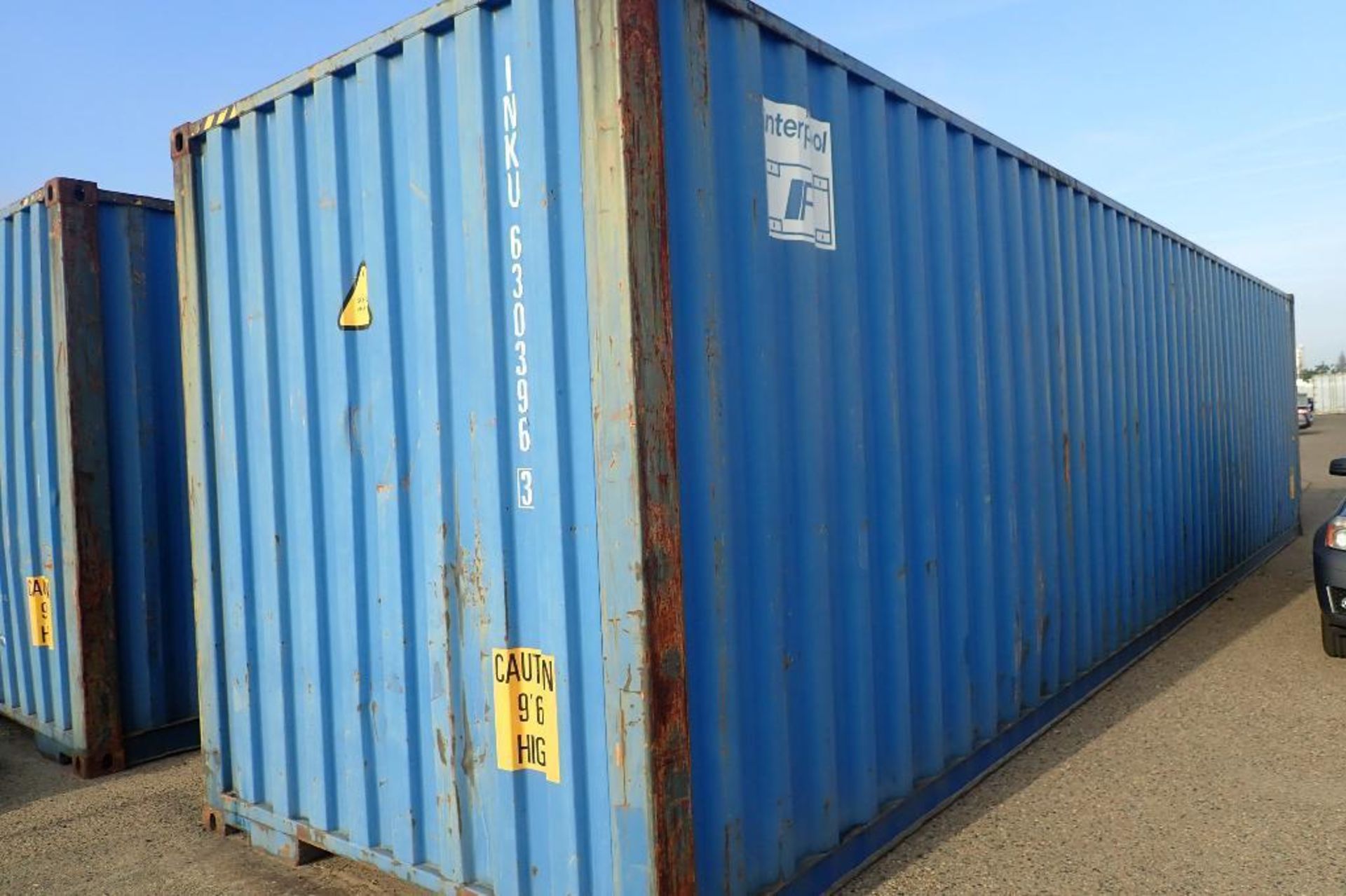 2005 CIMC shipping container, Type: 1AAA-153H45G1G, 40 ft. long x 92 in. wide x 102 in. tall. **Rigg - Image 2 of 6