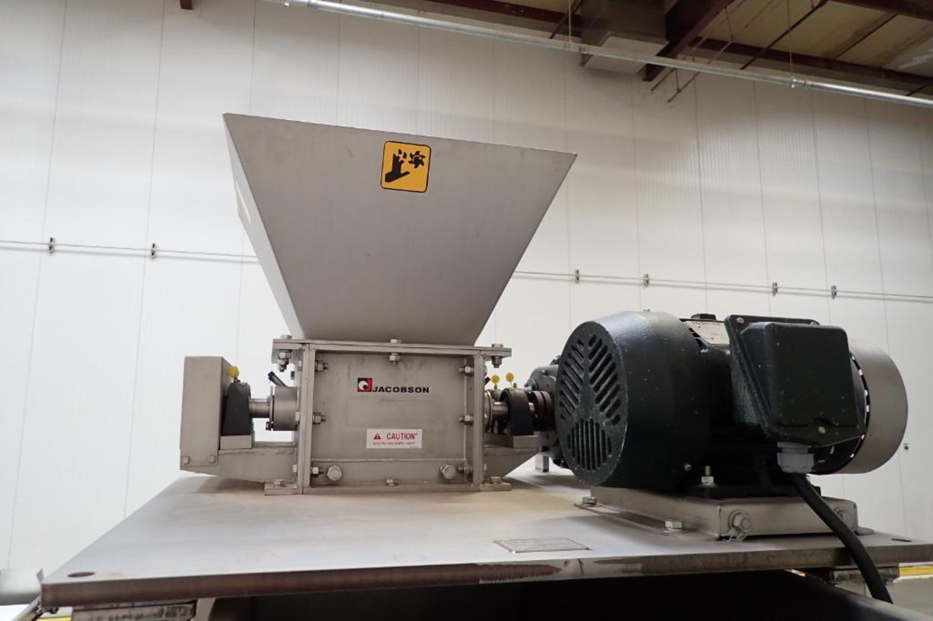 2013 Jacobson lump buster, Model 1212 Lump Buster, SN CD016514, with SS vibratory scalper, SS frame - Image 9 of 13