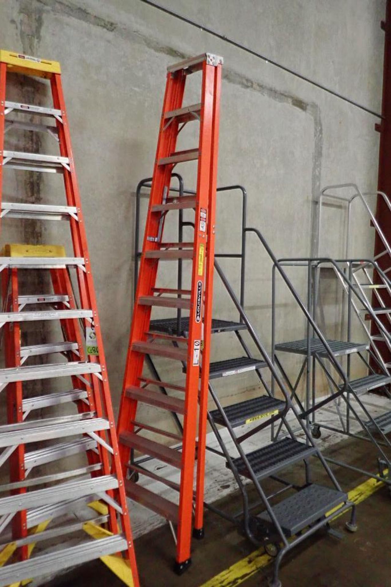 Louisville 10 ft. step ladder. **Rigging Fee: $10**