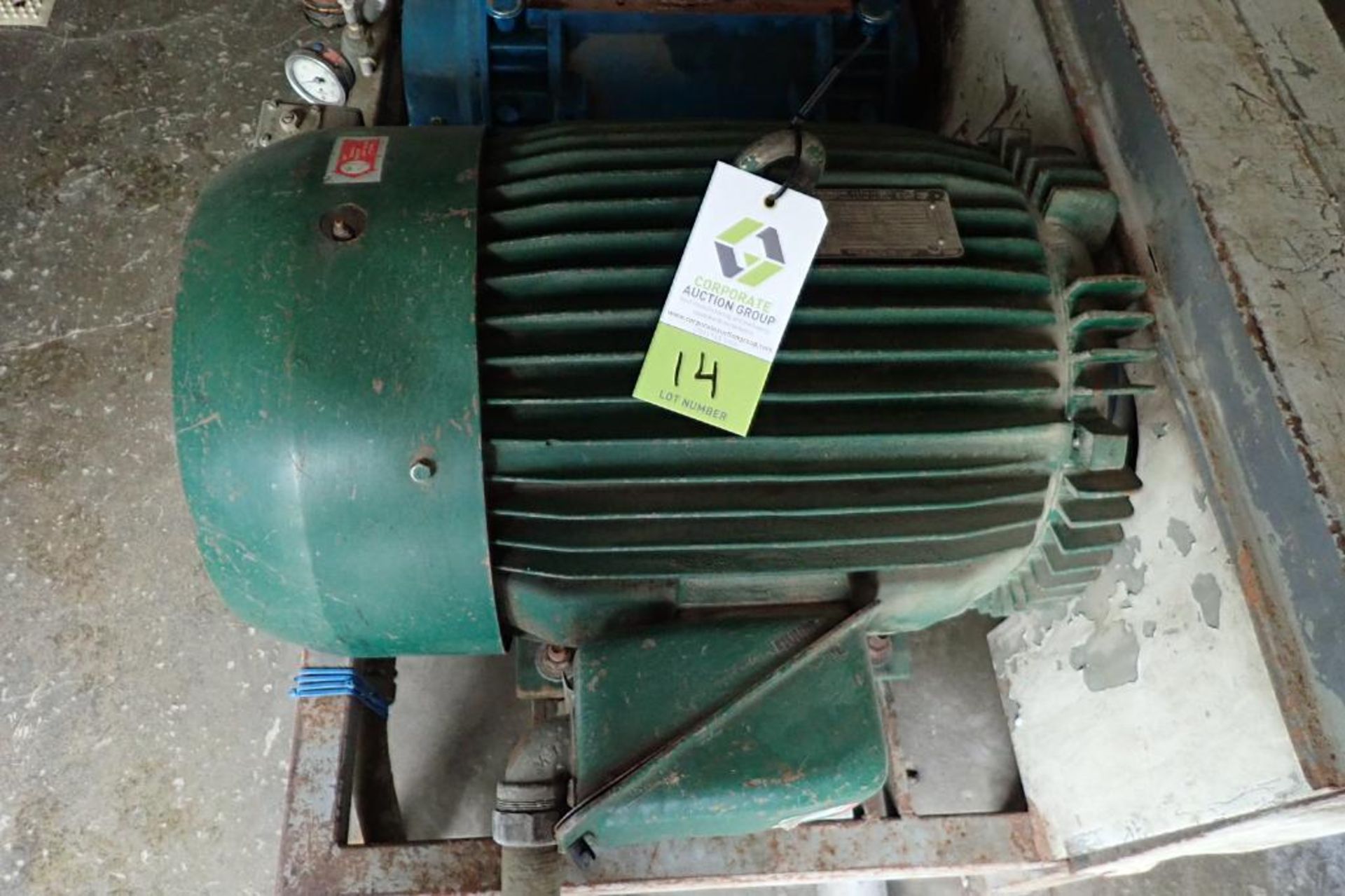 Tuthill 7.5 hp blower package. **Rigging Fee: $300** - Image 5 of 7