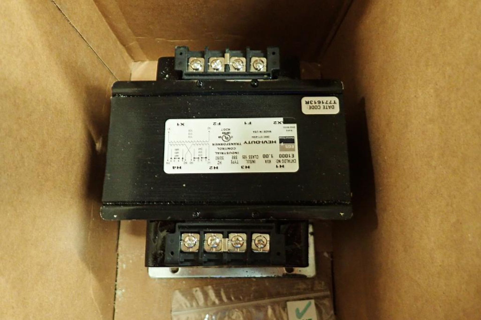 Unused EGS heavy duty industrial control transformer, primary voltage 220x460 / 230x460 / 240x480, s - Image 2 of 6