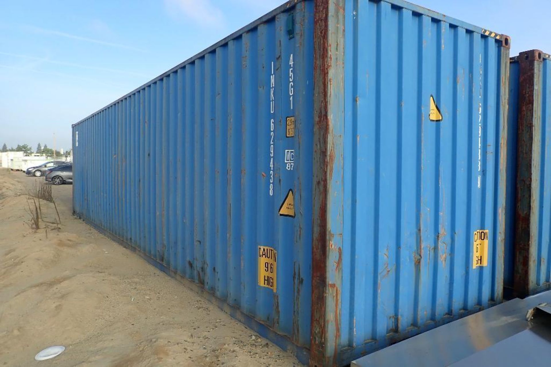 2005 CIMC shipping container, Type: 1AAA-153H45G1G, 40 ft. long x 92 in. wide x 102 in. tall. **Rigg - Image 2 of 8
