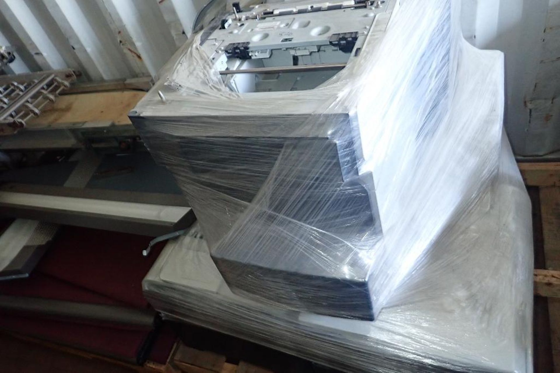(2) Pallets of misc. office printers and control panels. **Rigging Fee: $50** - Image 3 of 3