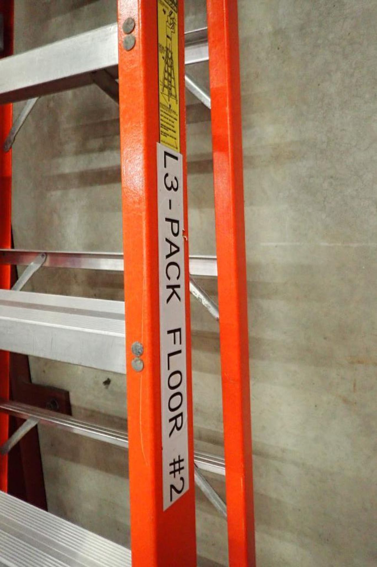Louisville 10 ft. step ladder. **Rigging Fee: $10** - Image 2 of 3