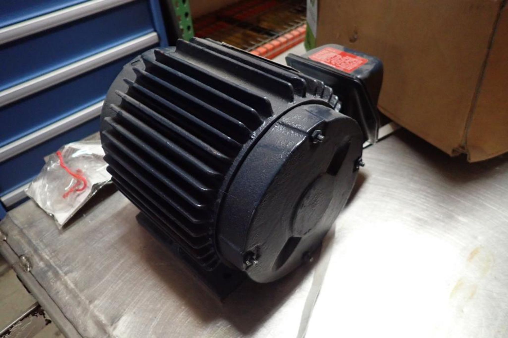 Unused Marathon AC motor, 2 hp, 1735 rpm, Frame 145T, 208-230/460 volt. **Rigging Fee: $10** - Image 6 of 7