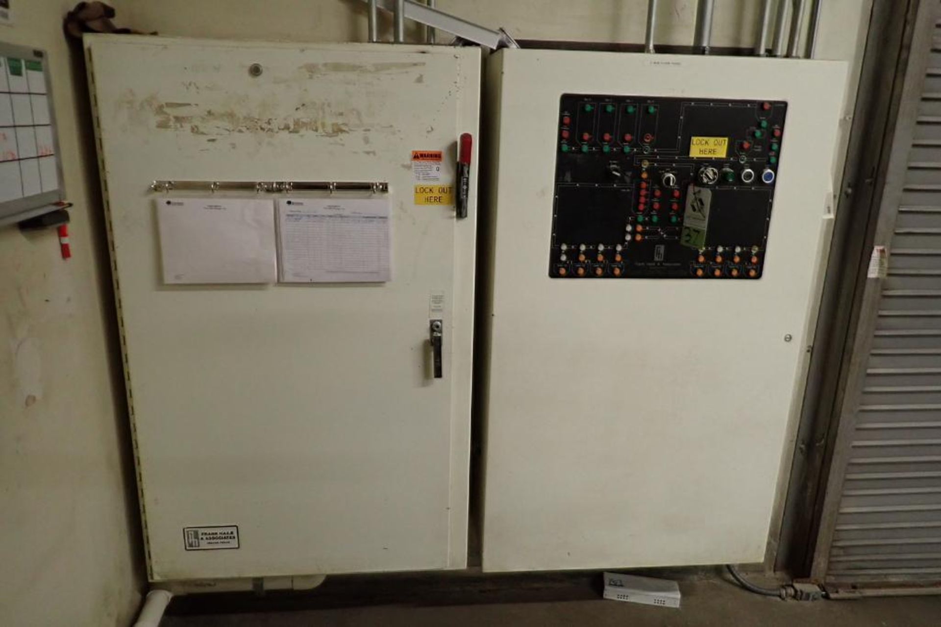 Mild Steel control panel for flour silos. **Rigging Fee: $400** - Image 2 of 8