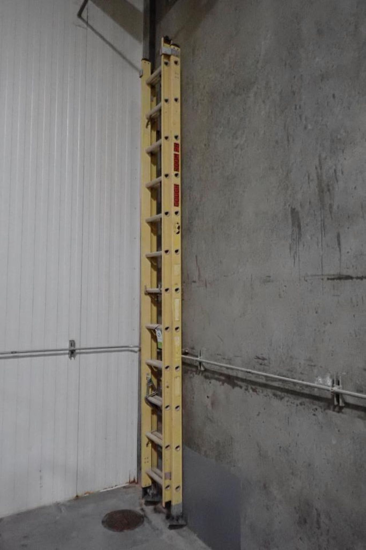 Werner 20 ft. fiberglass extension ladder. **Rigging Fee: $10**