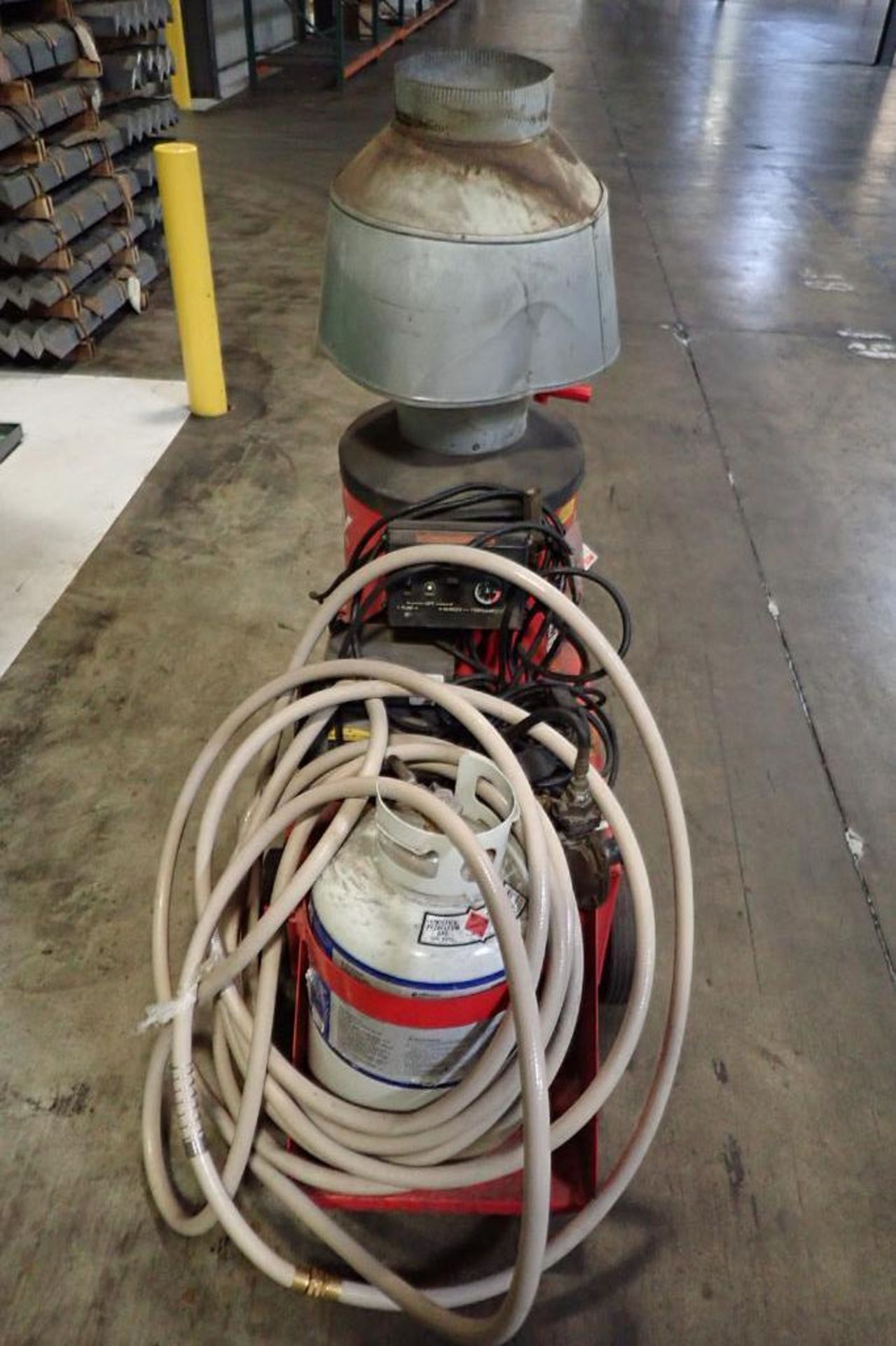 Hotsy LP gas hot pressure washer, Model 558-RELA, SN 11096100-162624, 1,300 PSI, 2.2 gpm, LP gas. ** - Image 3 of 10