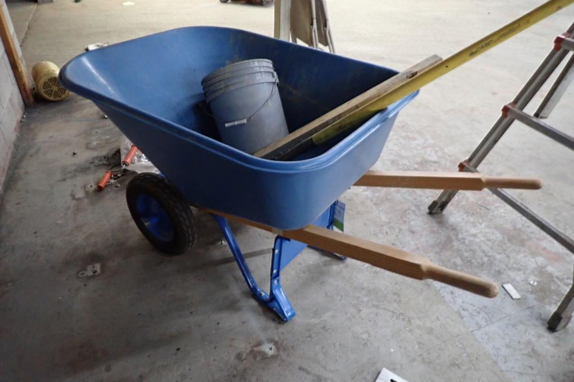 Wheel Barrow and shovel. **Rigging Fee: $50** - Image 4 of 4