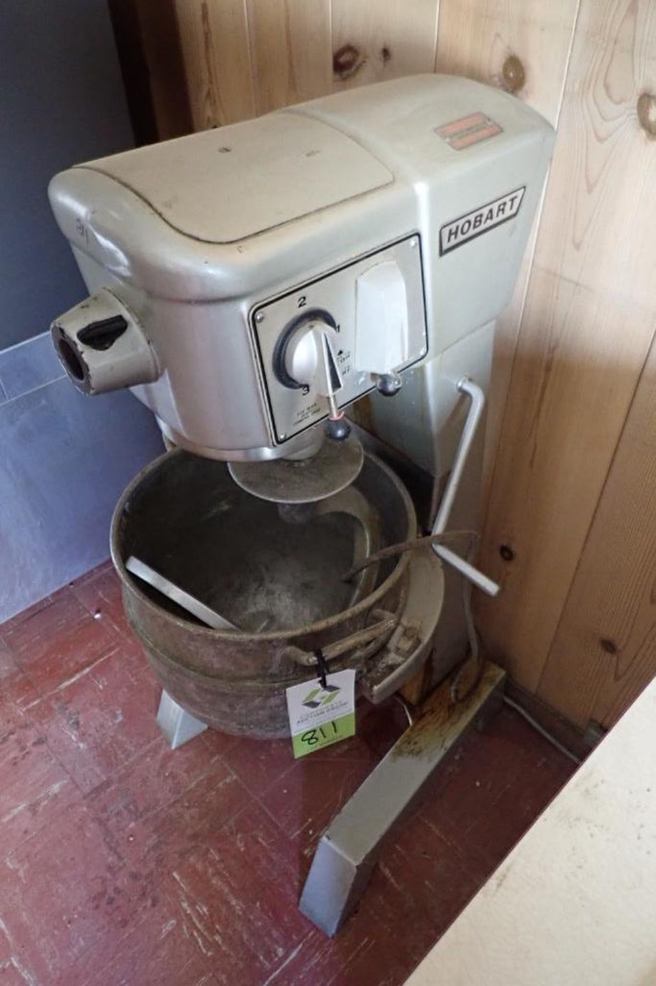 Hobart table top mixer, Model D300, SN 11-314-447, with bowl, whip and hook, on stand. **Rigging Fee - Image 2 of 7
