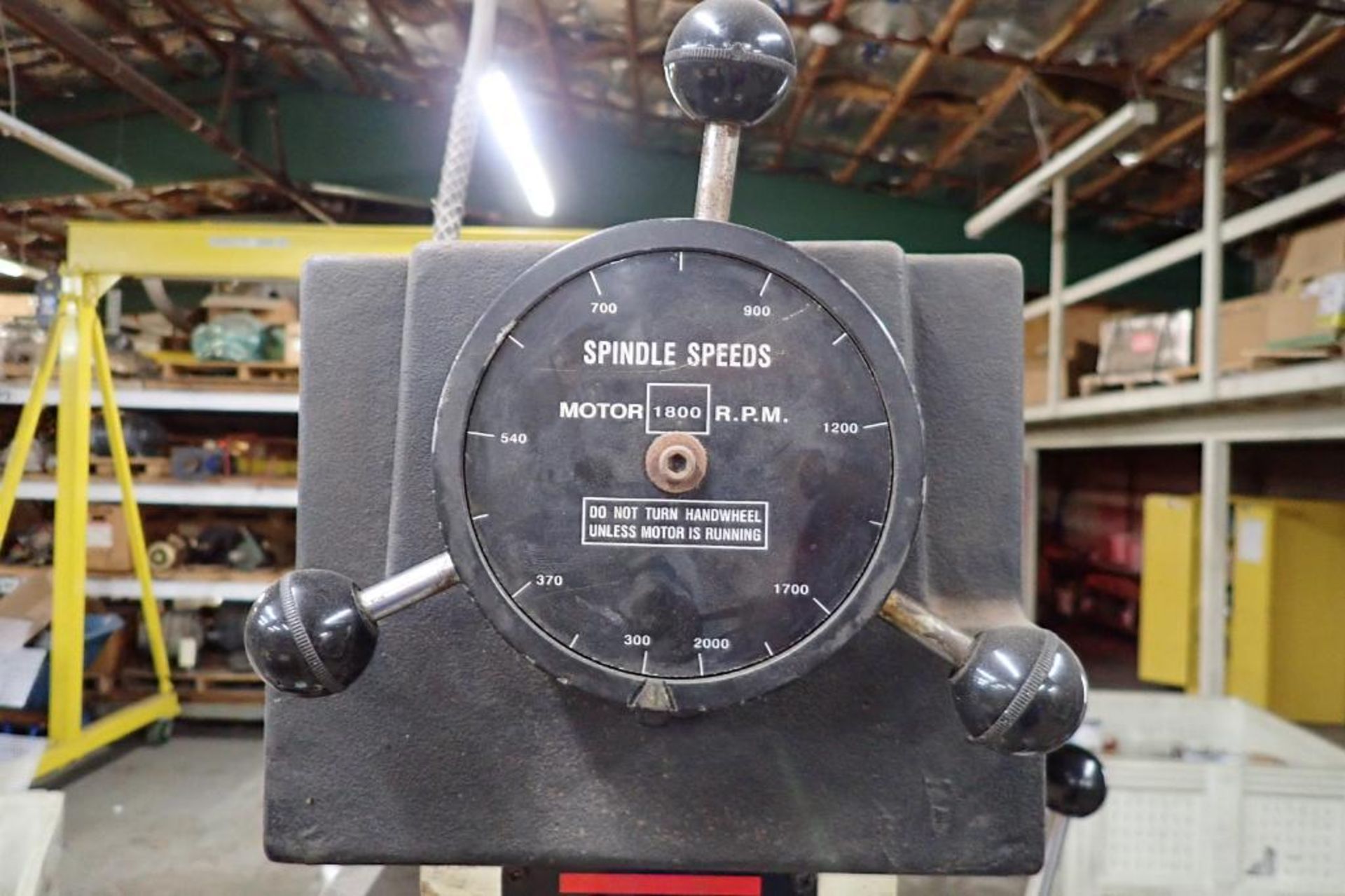 JET floor Model drill press, Model JDP-20VS-1, SN 0106100. **Rigging Fee: $100** - Image 5 of 8