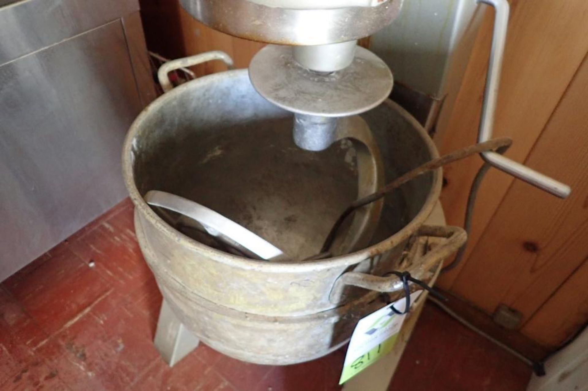 Hobart table top mixer, Model D300, SN 11-314-447, with bowl, whip and hook, on stand. **Rigging Fee - Image 4 of 7