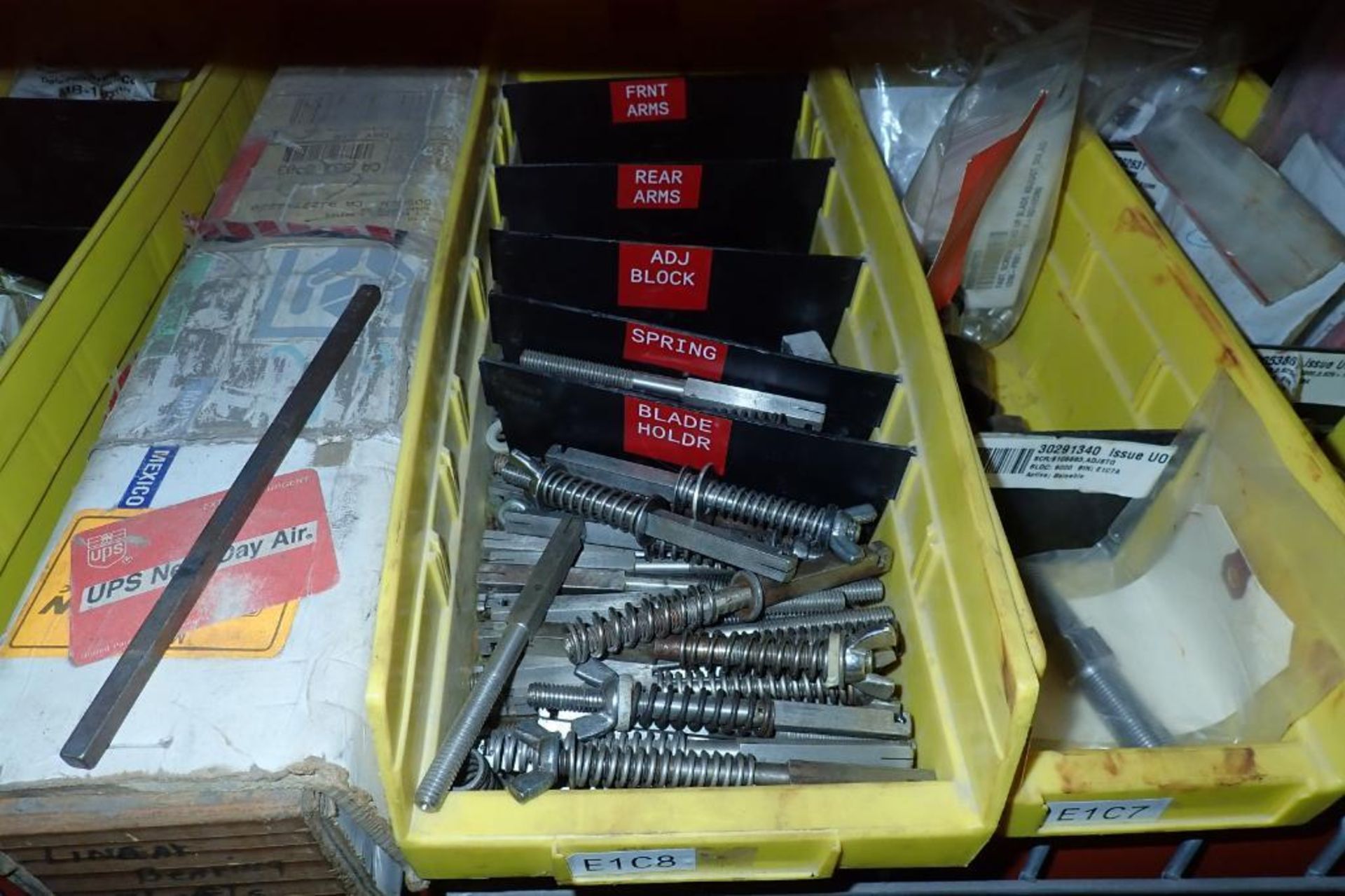 Contents of 6 shelves of assorted parts, Fortress vertex scale readout, controllers, drive belts, di - Image 28 of 69