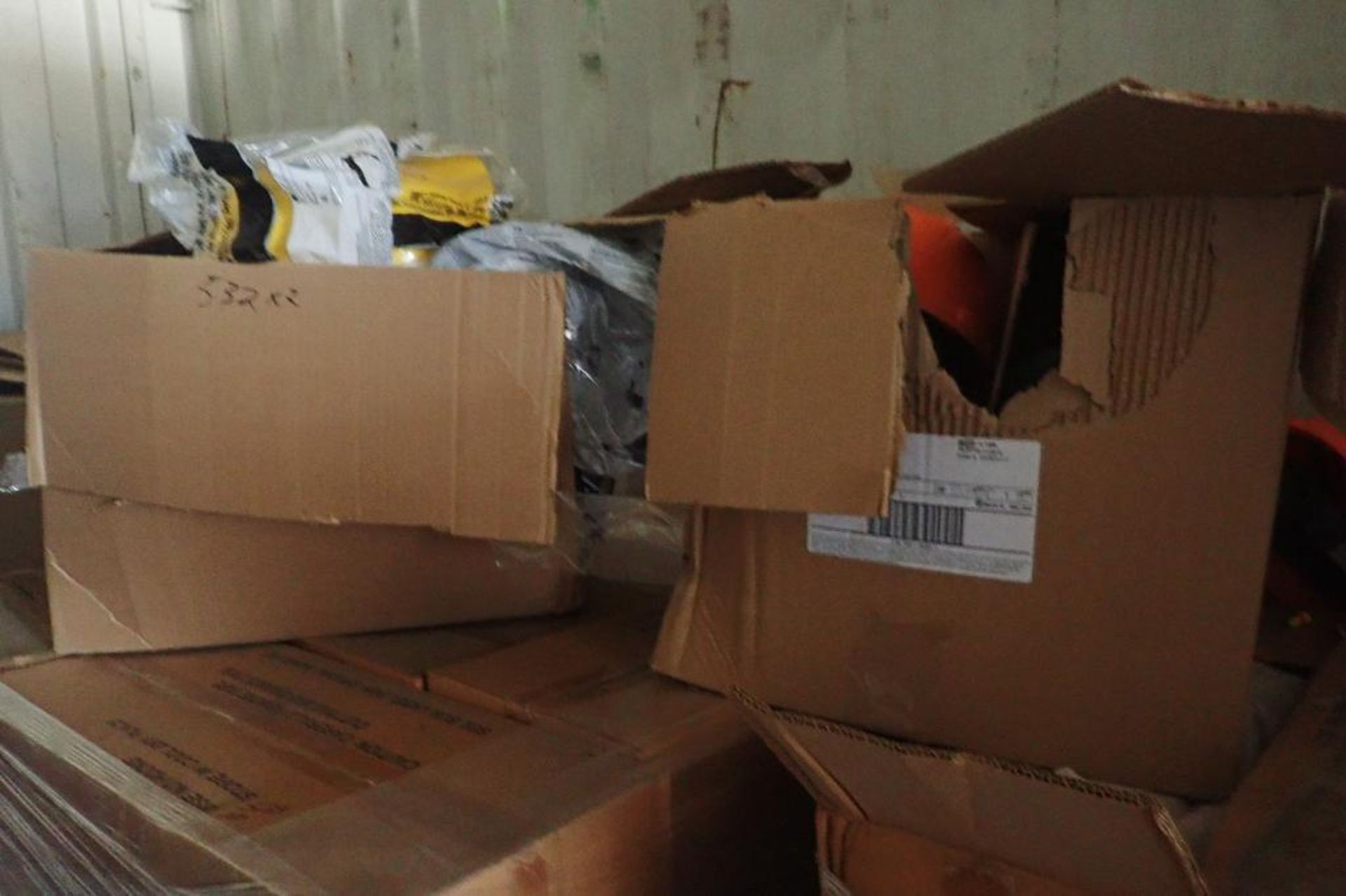 (4) boxes of new ConAgra Foods hard hats. **Rigging Fee: $50** - Image 4 of 6