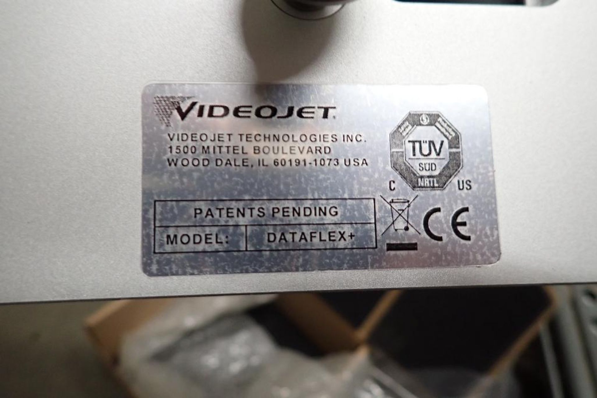 Unused Videojet labeler, Model DATAFLEX PLUS 53mm, cassette. **Rigging Fee: $25** - Image 4 of 6