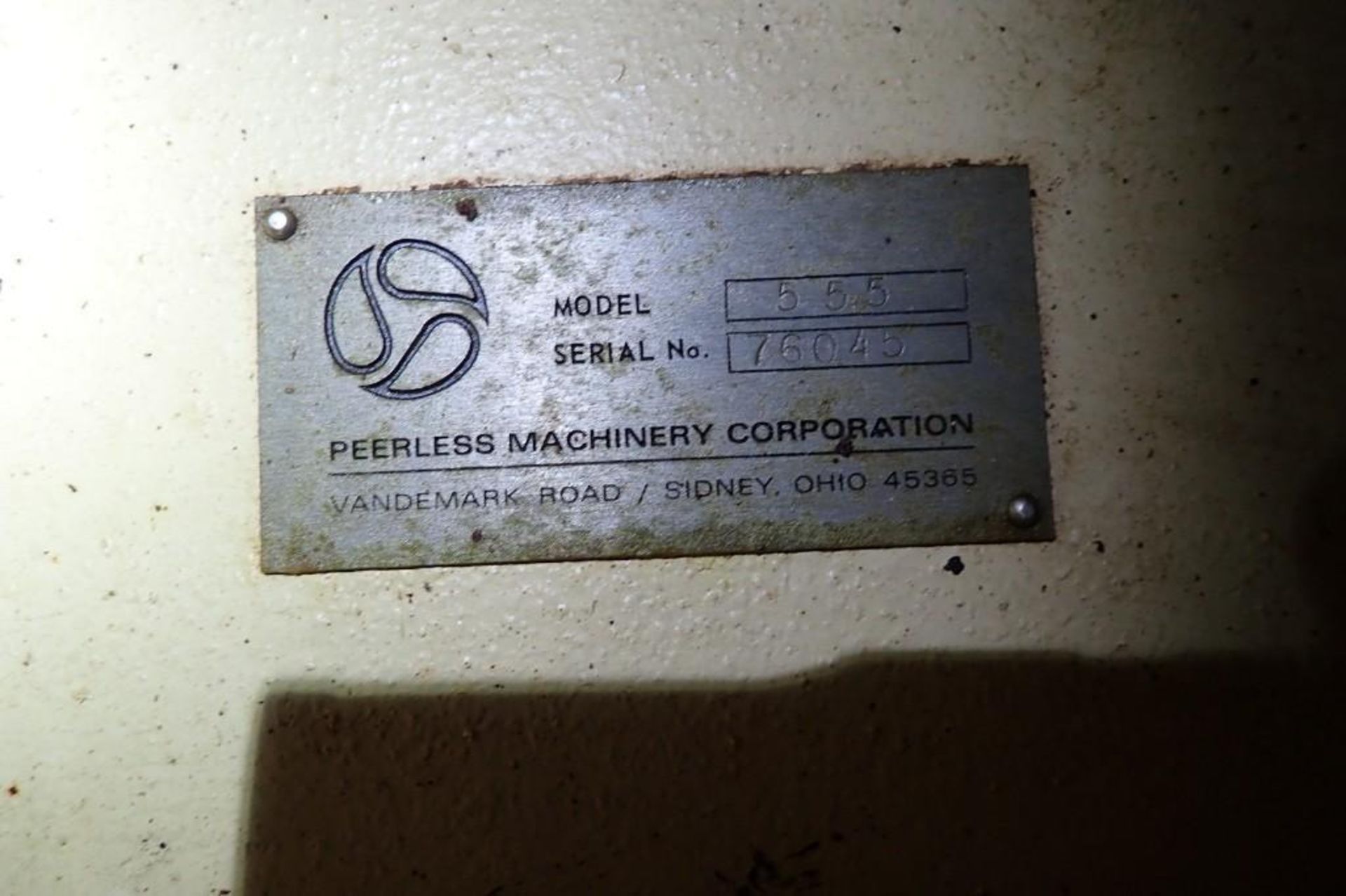 Peerless roller bar mixer, Model 555 HD, SN: 76045. **Rigging Fee: $1500** - Image 23 of 25