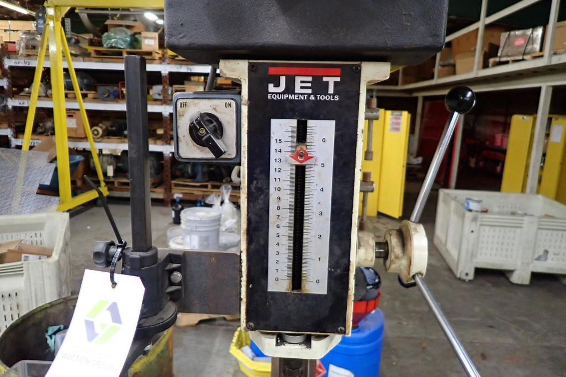 JET floor Model drill press, Model JDP-20VS-1, SN 0106100. **Rigging Fee: $100** - Image 6 of 8