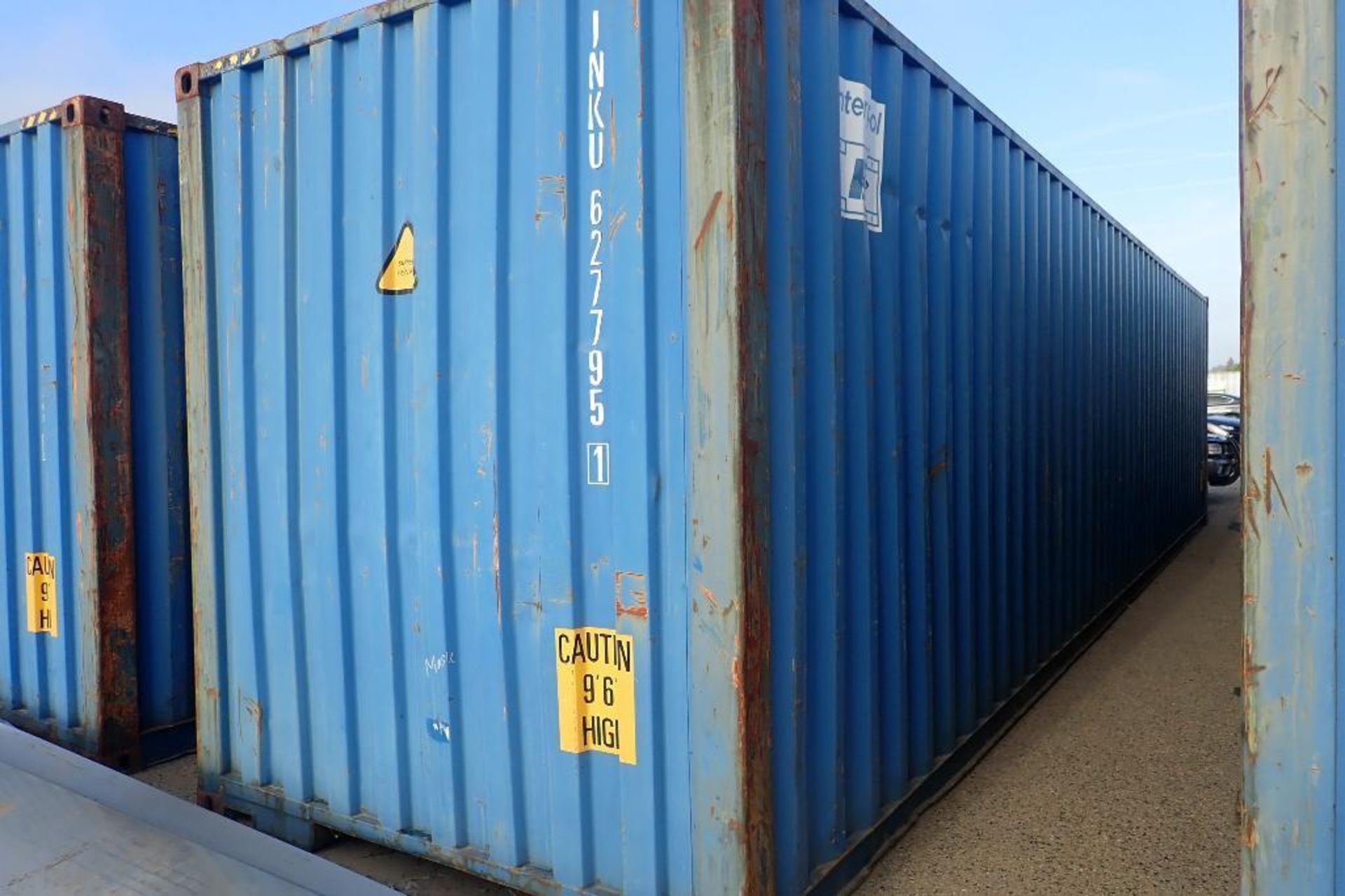2005 CIMC shipping container, Type: 1AAA-153H45G1G, 40 ft. long x 92 in. wide x 102 in. tall. **Rigg - Image 2 of 5