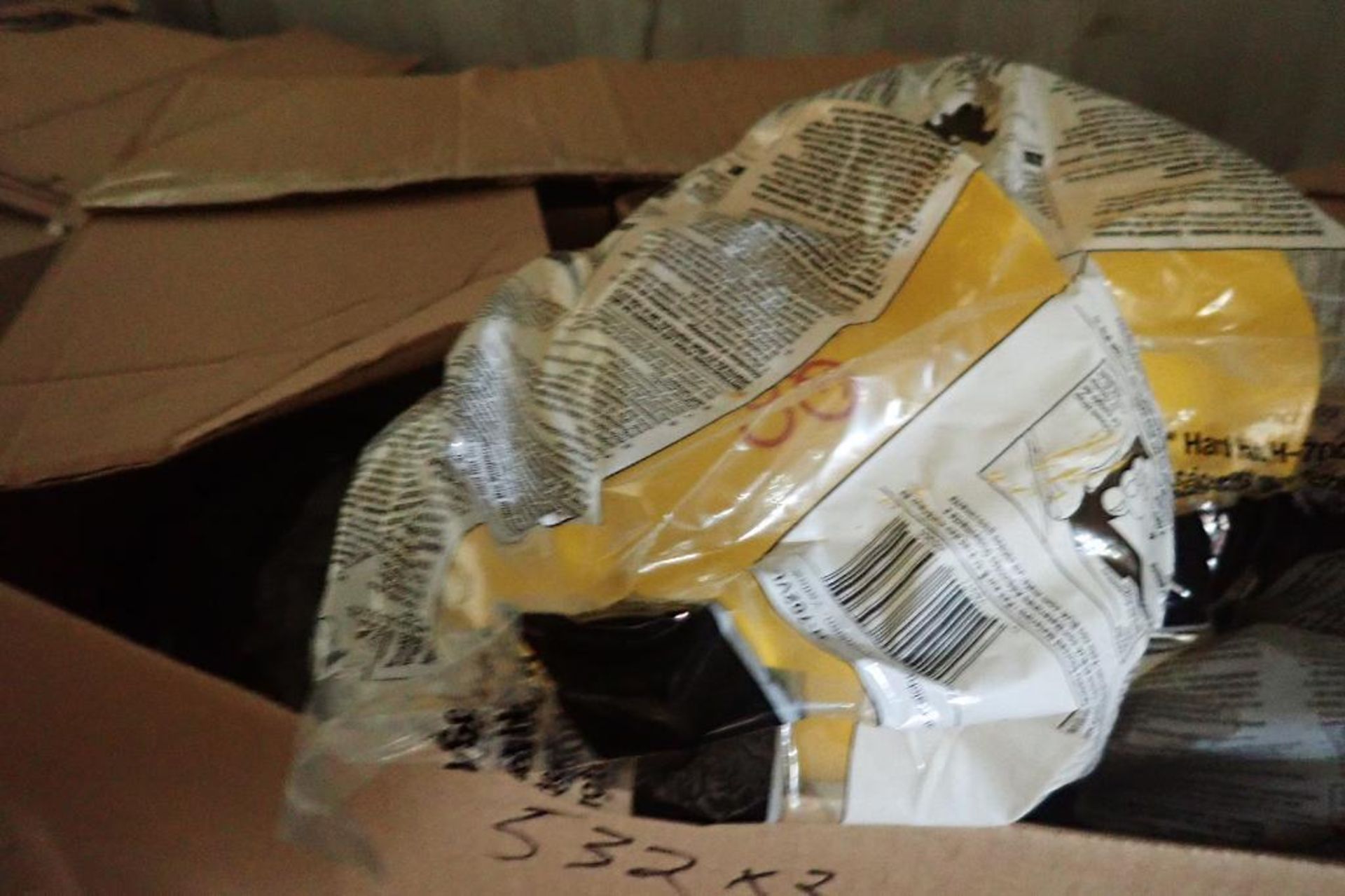 (4) boxes of new ConAgra Foods hard hats. **Rigging Fee: $50** - Image 5 of 6