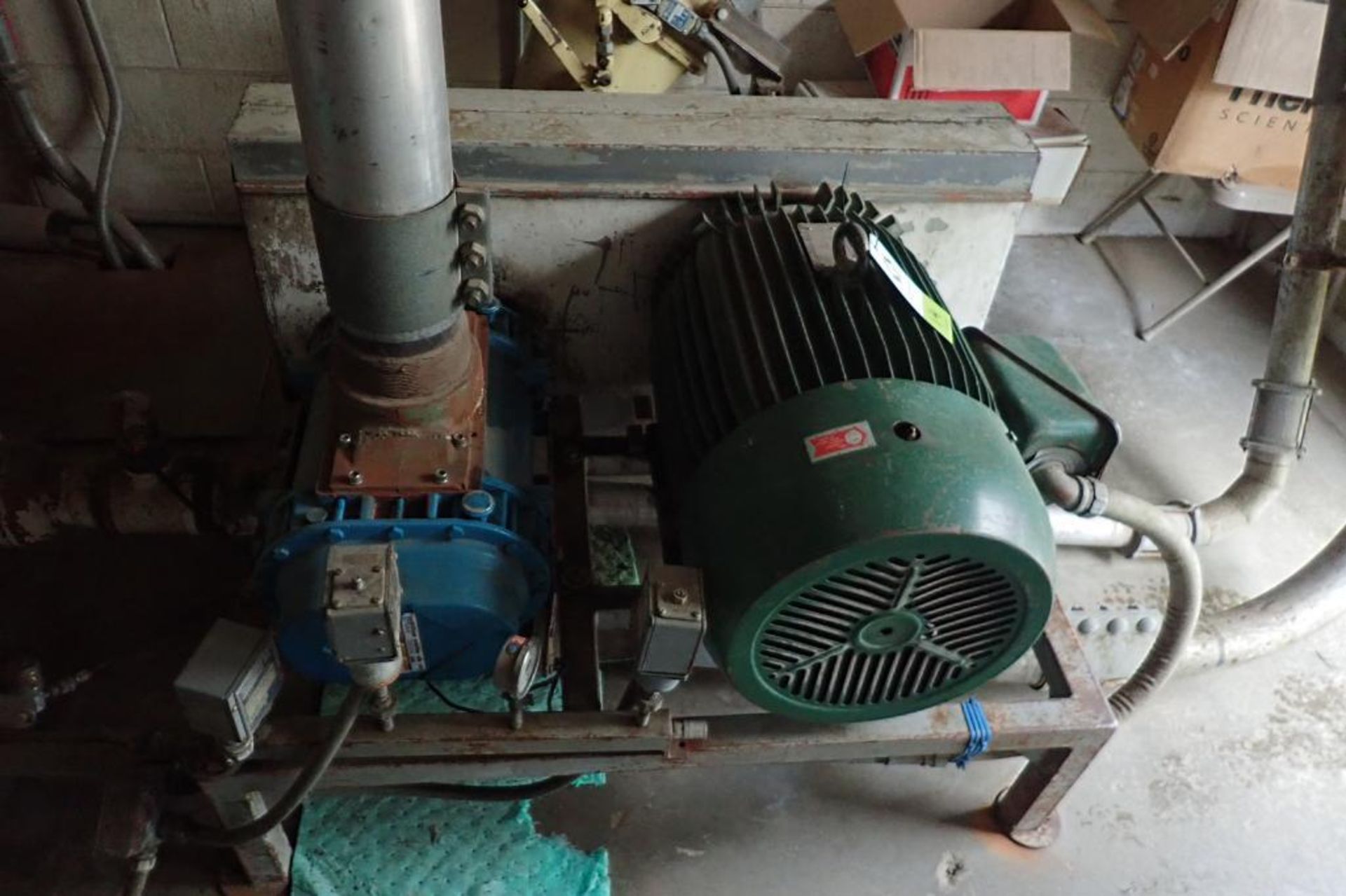 Tuthill 7.5 hp blower package. **Rigging Fee: $300** - Image 2 of 7