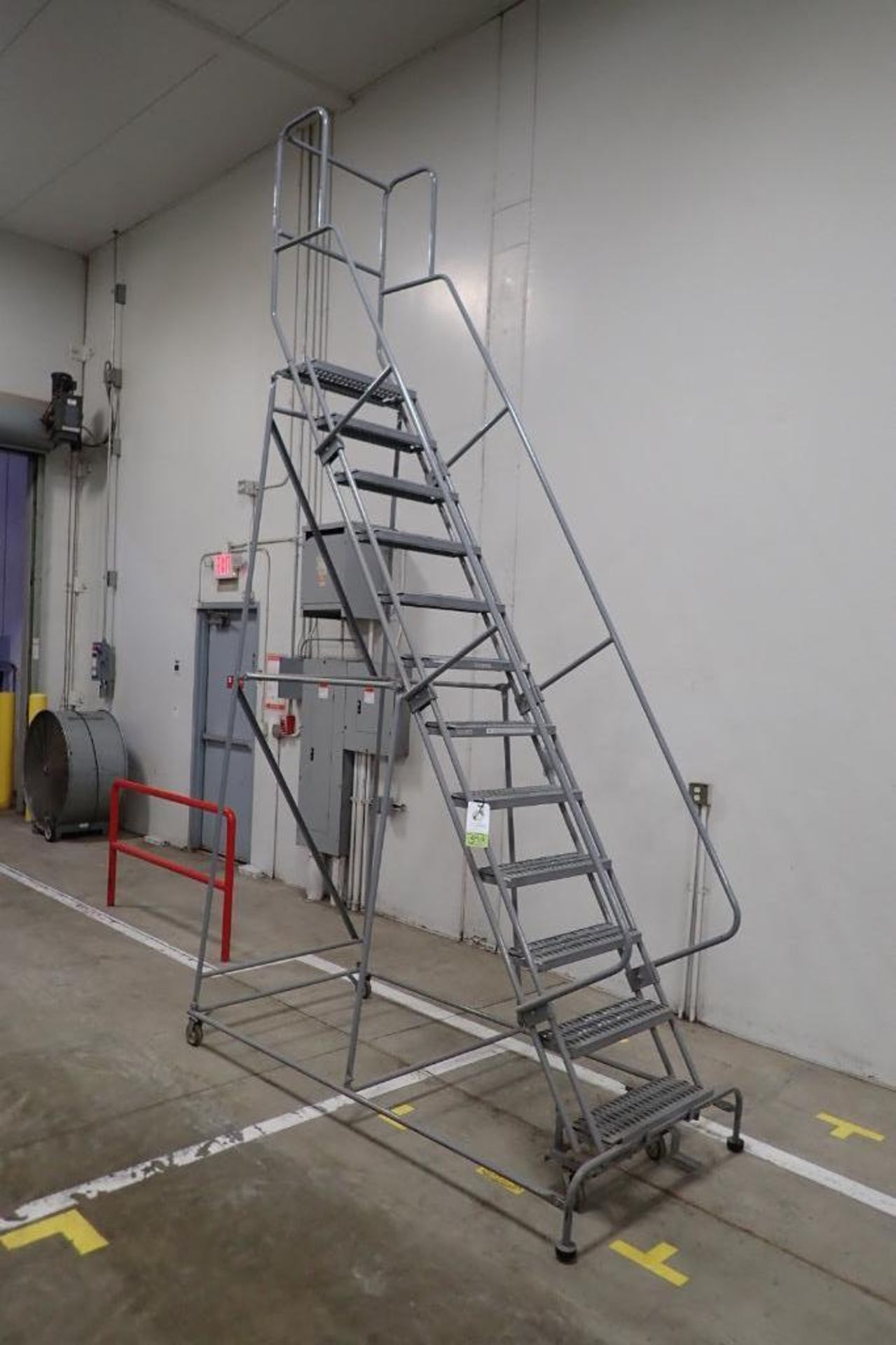 12-step Cotterman rolling ladder. **Rigging Fee: $50**