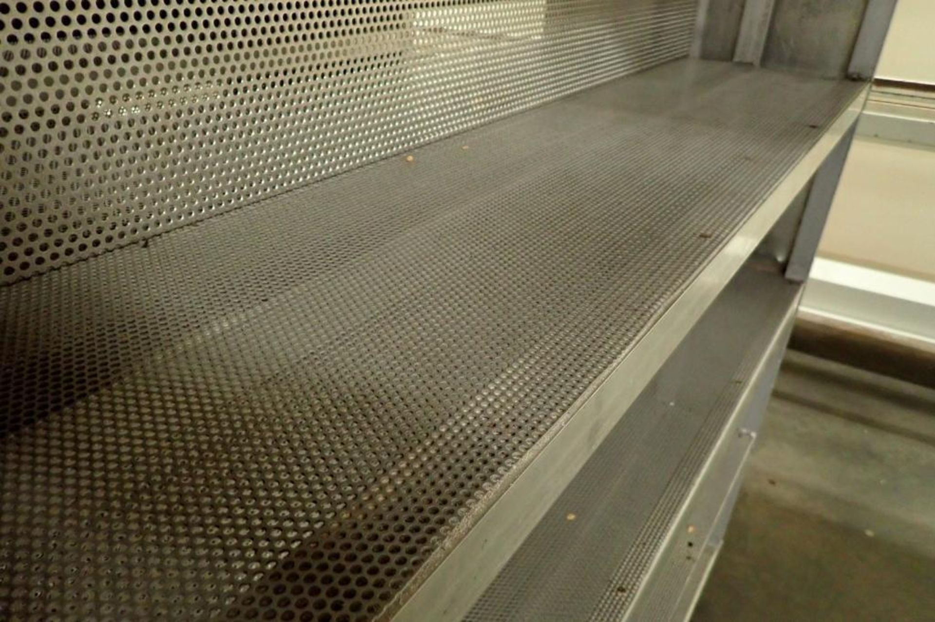 Aluminum bread carts, 63 in. long x 27 in. deep x 70 in. tall, 4 shelves, on casters. **Rigging Fee: - Image 6 of 6