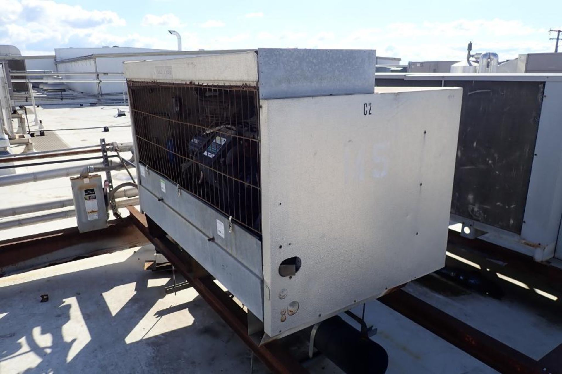 Copeland glycol chiller, R407A refrigerant. **Rigging Fee: $1000** - Image 3 of 9